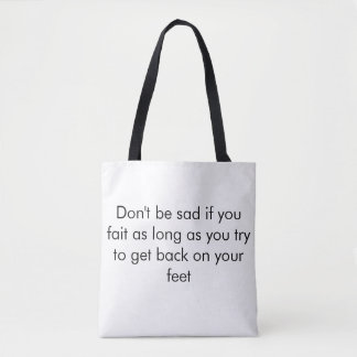 Bolsa Tote "O Saco Motivacional de Tote"