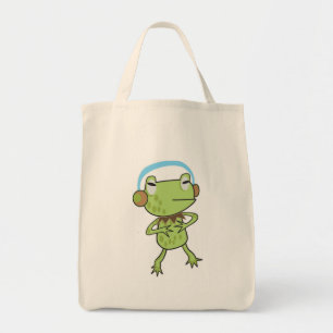 Bolsa Tote O saco musical bonito do sapo