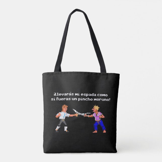 Bolsa Tote O Segredo de Monkey Island 2 (Verso)