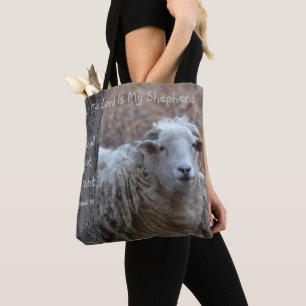 Bolsa Tote O Senhor É Meu Pastor