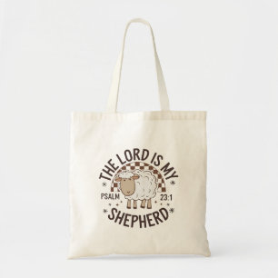 Bolsa Tote O Senhor é meu pastor Jesus Dia de Ação de Graças