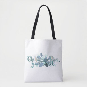 Bolsa Tote "O Senhor é o Risen" Páscoa de arte