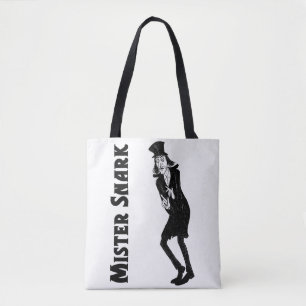 Bolsa Tote O Senhor Escuro Snark Mister Snark Feather