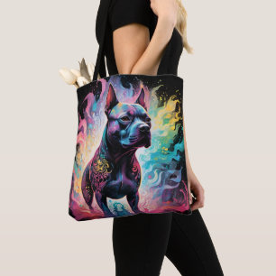 Bolsa Tote O Sentinel Luminoso: Um Staffordshire Holográfico