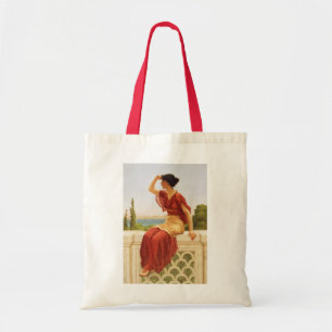 Bolsa Tote O Sinal Godward Woman Retrato Vintage Art