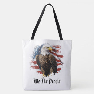Bolsa Tote *~* O Sinalizador Americano Stars AP27 Eagle Patri