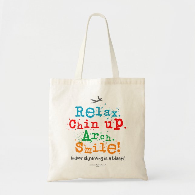 Bolsa Tote O Skydiving interior é uma explosão! (Frente)