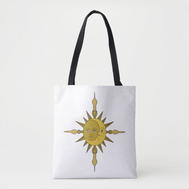 Bolsa Tote O Sol e a Lua (Frente)