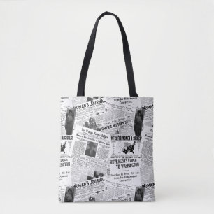 BOLSA TOTE O SUFRÁGIO DAS MULHERES