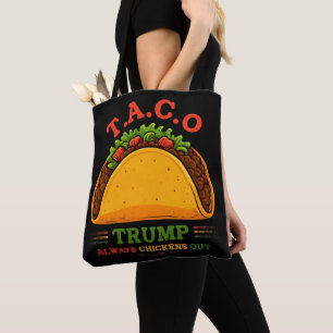 Bolsa Tote O Taco Trump Sempre Fala Engraçado