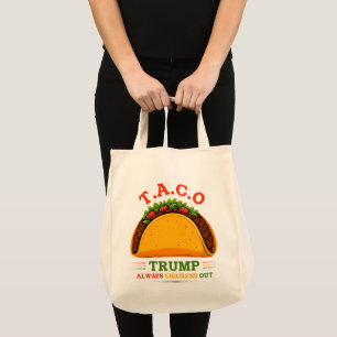 Bolsa Tote O Taco Trump Sempre Fala Engraçado