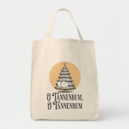 Bolsa Tote O Tannenbum Christmas tree butt bum funny tote
