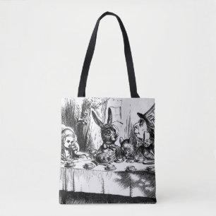 Bolsa Tote O tea party do Hatter louco