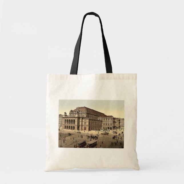 Bolsa Tote O teatro da ópera, Viena, Austro-Hungria (Frente)