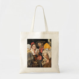 Bolsa Tote O tesouro do velho (o gato) (de Karl Gussow)