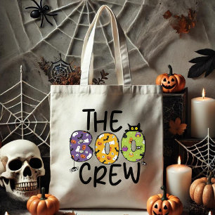 Bolsa Tote O Truque De Boo De Halloween Ou O Saco De Tratamen