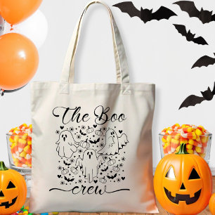 Bolsa Tote O Truque Ou Tratamento Da Tripulação De Boo Hallow