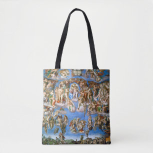 Bolsa Tote O Último Acórdão, Michelangelo, 1536-1541