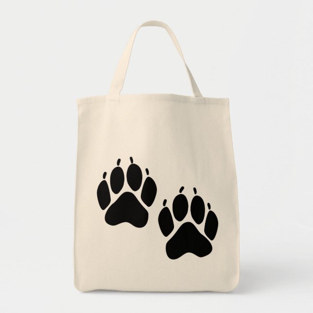 Bolsa Tote O urso segue orgânico (Frente)