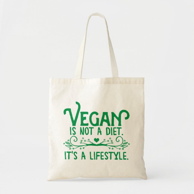 Bolsa Tote O Vegan não é uma dieta (Frente)