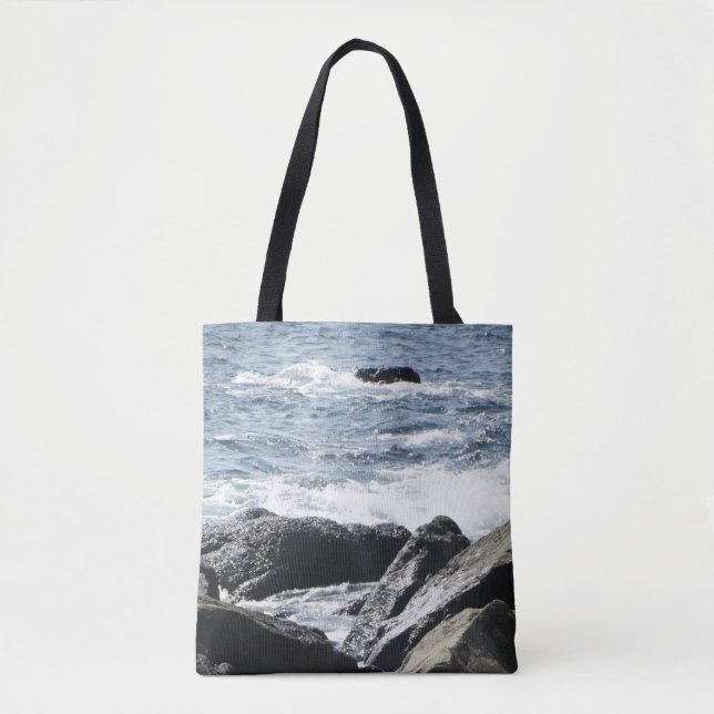 Bolsa Tote O verão diverte-se à espera de um (Frente)