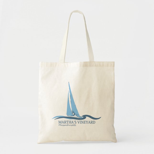 Bolsa Tote O vinhedo de Martha (Frente)