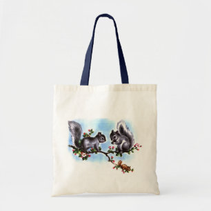 Bolsa Tote O vintage Squirrels o saco
