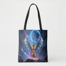Bolsa Tote O Violino Alado dos Reinos Enluarados