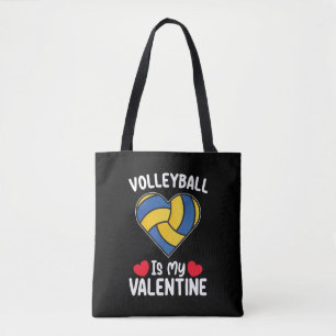 Bolsa Tote O Volei É Meu Esporte Do Dia De São Valentim