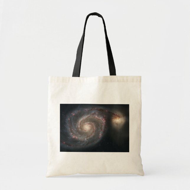 Bolsa Tote O Whirlpool Galaxy M51 e Companion no espaço (Frente)