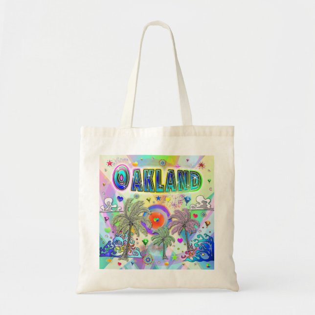 Bolsa Tote Oakland Deep Dream Tote Bag (Frente)