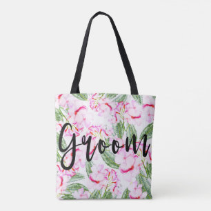 Bolsa Tote Oásis Tropical Botânico Rosa Verde GROOM / SR.