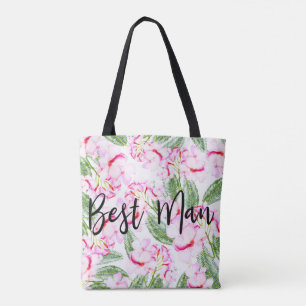 Bolsa Tote Oásis Tropical Rosa Verde MELHOR HOMEM Festa de Ca