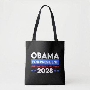 Bolsa Tote Obama Para O Presidente 2028 Torne A América Mais