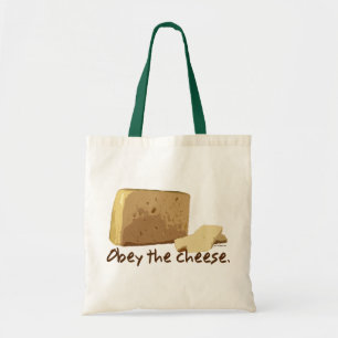 Bolsa Tote Obedeça o queijo
