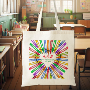 Bolsa Tote Obrigado colorido você pastel grande do coração