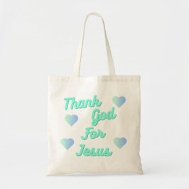 Bolsa Tote Obrigado por Jesus