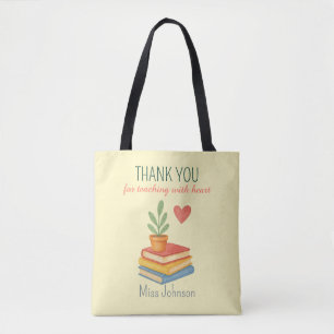 Bolsa Tote Obrigado Professora - Presente De Apreciação Coraj