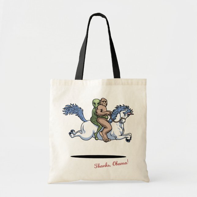 Bolsa Tote Obrigados, Obama! (Frente)