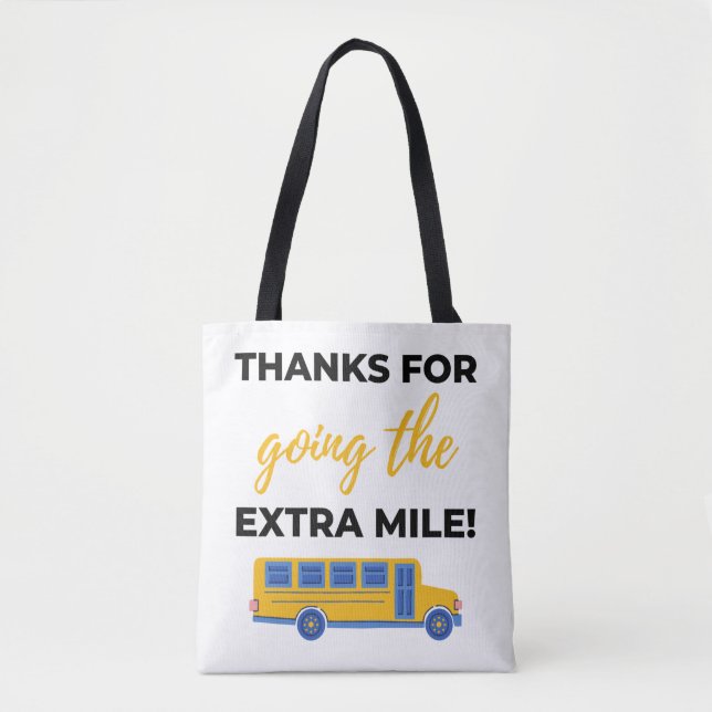 Bolsa Tote Obrigados Para Ir Para O Bl Extra (Frente)