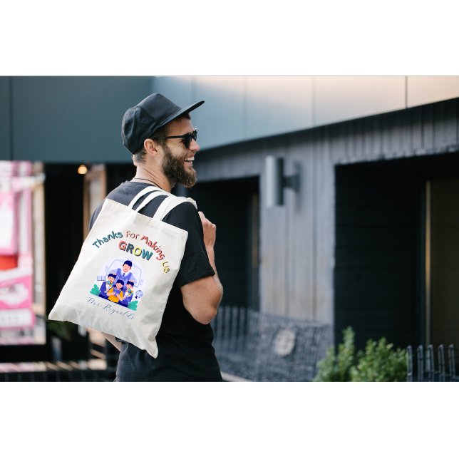 Bolsa Tote Obrigados Para O Fazer Nós Crescemos A Apreciação  (Criador carregado)