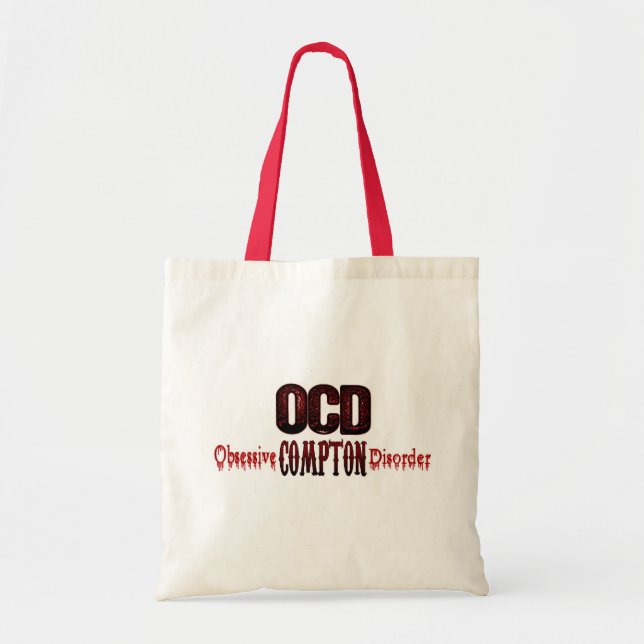 Bolsa Tote OCD- desordem obsessiva de Compton (Frente)