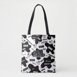 Bolsa Tote OCD - Perturbação Obsessiva da Vaca
