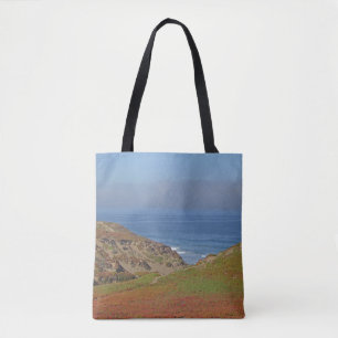 Bolsa Tote Ocean Landscape Photo Pacific Coast Beach