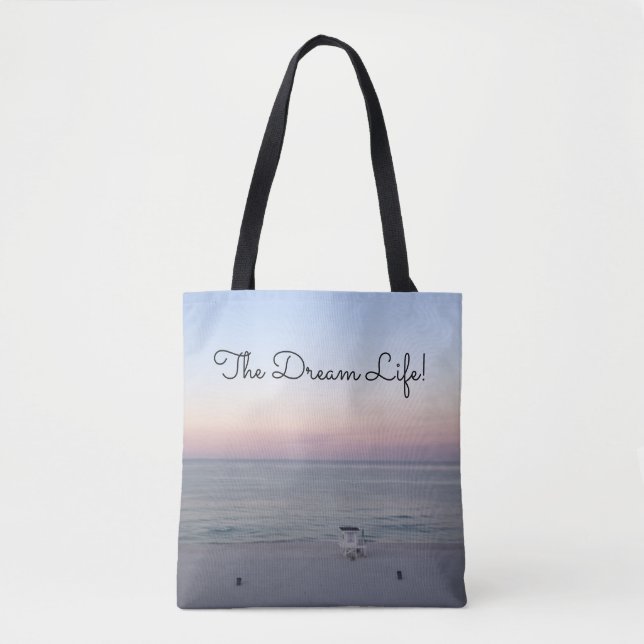 Bolsa Tote Ocean Sunrise Beach (Frente)