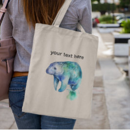 Bolsa Tote Oceanic Whisper Manatee, personalizado