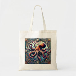 Bolsa Tote Octopus Art Deco