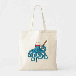 Bolsa Tote Octopus Baco-beisebol