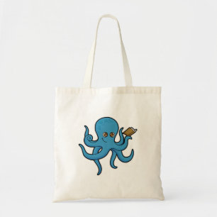Bolsa Tote Octopus com Livro