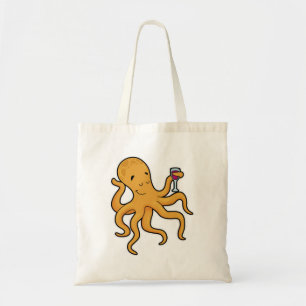 Bolsa Tote Octopus com Vidro de Sumo